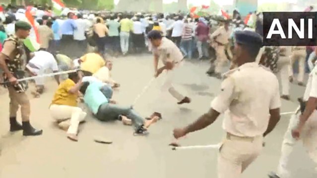 बिहार विधानसभा घेराव के लिए निकले किसान सलाहकारों पर लाठीचार्ज, पुलिस ने दौड़ा-दौड़ाकर पीटा