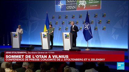 REPLAY - Conférence de presse conjointe de Jens Stoltenberg et Volodymyr Zelensky