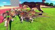 Achilles War - Achilles of Evolution VS T Rex Team - Animal Revolt Battle Simulator