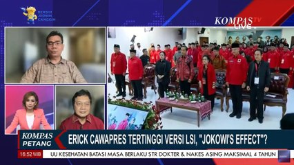 Erick Thohir Cawapres Tertinggi Versi LSI, Benarkah Jokowi Effect?