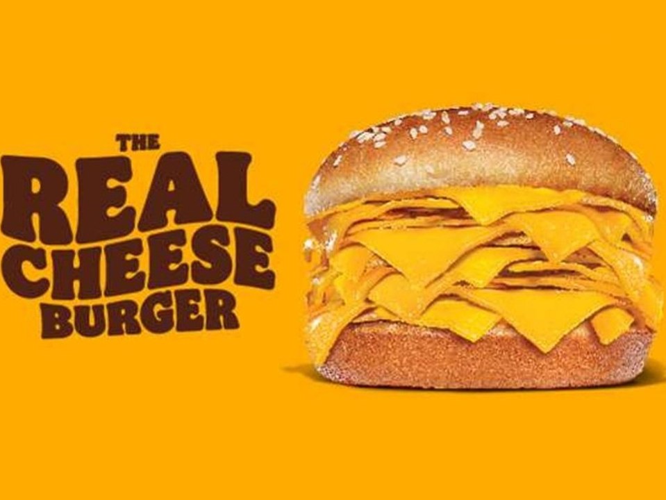 20 Scheiben Käse: Burger King in Thailand verkauft "Real Cheeseburger"