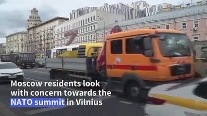 Moscow residents worried by NATO expansion after Vilnius summit