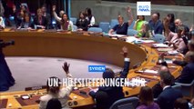 Keine Einigung im UN-Sicherheitsrat: Hilfslieferungen für Syrien vorerst gestoppt