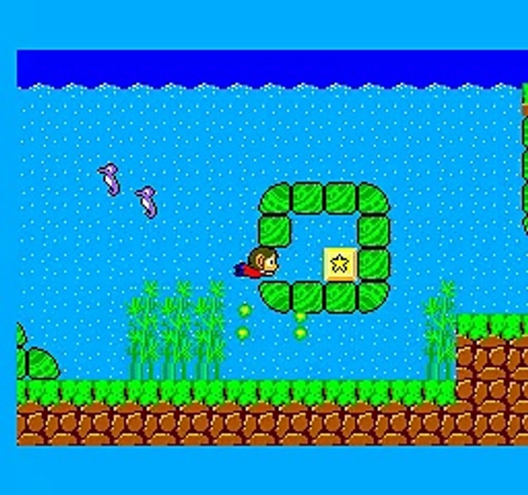Alex Kidd in Miracle World online multiplayer - master-system