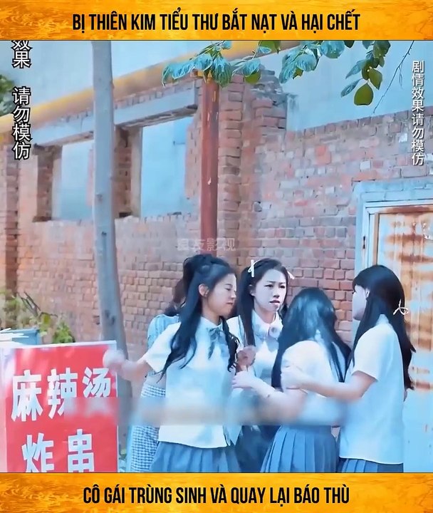 Bị thiên kim tiểu thư bắt nạt và hại chết cô gái trùng sinh và quay lại báo thù