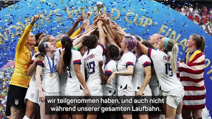Rapinoe zur Frauen-WM: "Hoffen zu inspieren"