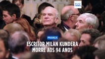 Morreu Milan Kundera