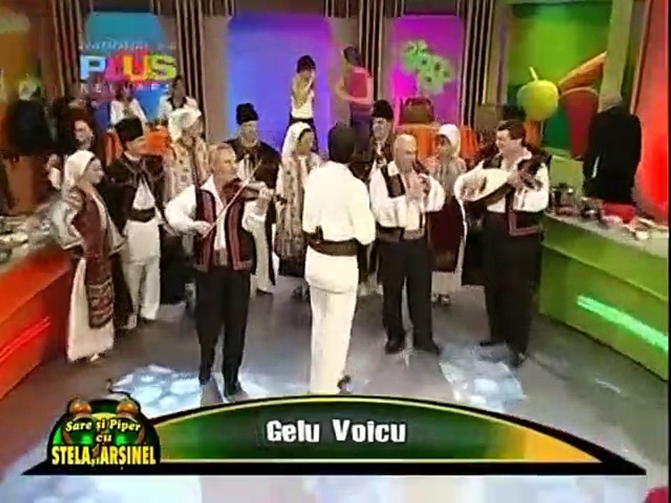 Gelu Voicu - Marine, la nunta ta si Mandra mea sprancene multe (Sare si piper cu Stela si Arsinel - National TV)