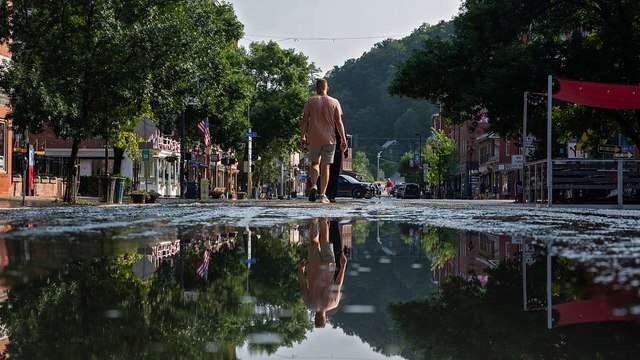 Dans le nord-est des Etats-Unis, des inondations « historiques »