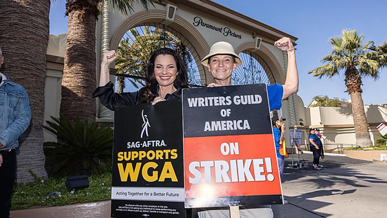Shitstorm für „nanny“-fran drescher - party statt streik