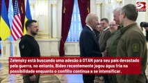 Biden e Zelensky devem se reunir na cúpula da OTAN