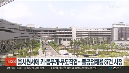 응시원서에 키·몸무게·부모직업…불공정 채용 87건 시정