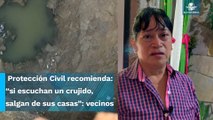 Este es el “cenote de aguas negras de la GAM”; socavón dentro de una casa afecta 4 inmuebles