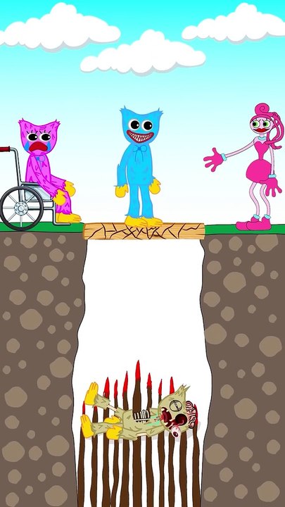 TOP 3 Animation about Huggy Wuggy and Kissy Missy