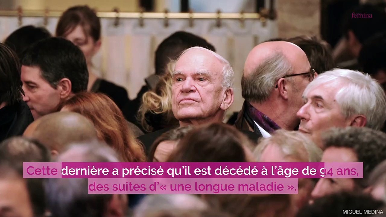L’écrivain Milan Kundera, auteur de « L'Insoutenable Légèreté de l'être », a quitté ce monde