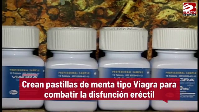 Crean pastillas de menta tipo Viagra para combatir la disfunción eréctil
