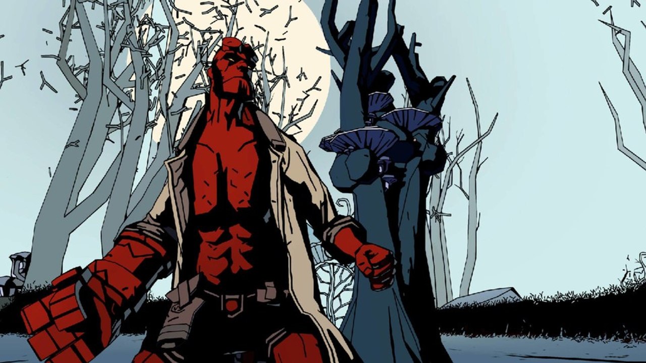 In hellboy web of wyrd hören wir vielleicht zum letzten mal einen verstorbenen john wick-star