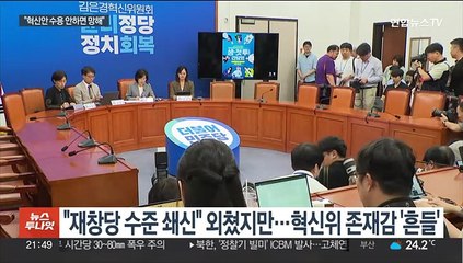 민주 혁신위, 미지근한 호응에 경고…"수용 안하면 당 망해"