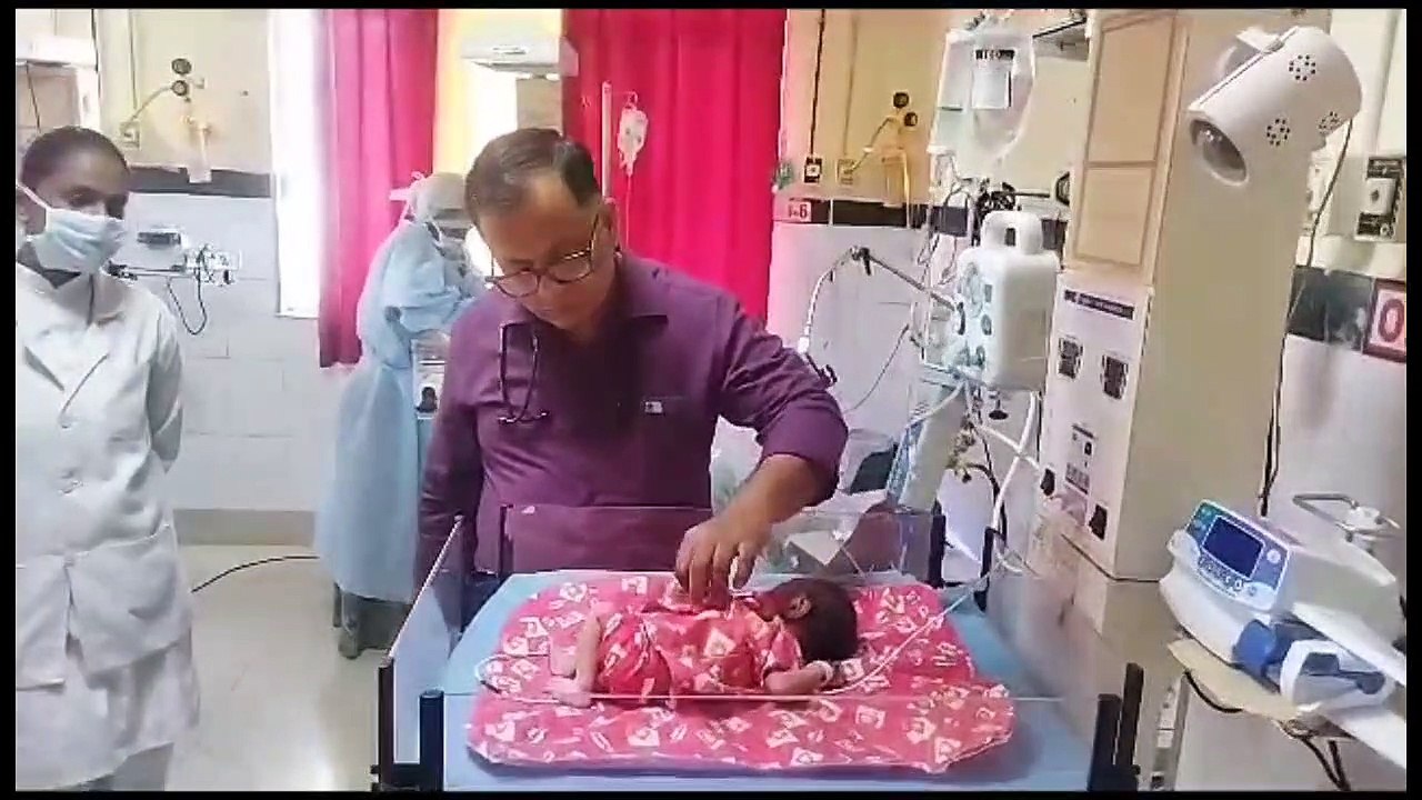 जिला चिकित्सालय के पालना घर में मिला नवजात, अला...