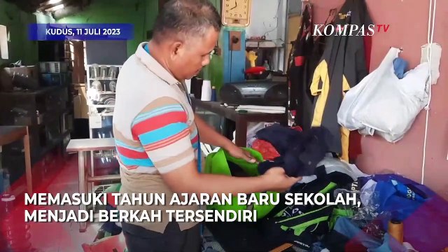 Tahun Ajaran Baru, Penjahit Permak Seragam Raup Untung