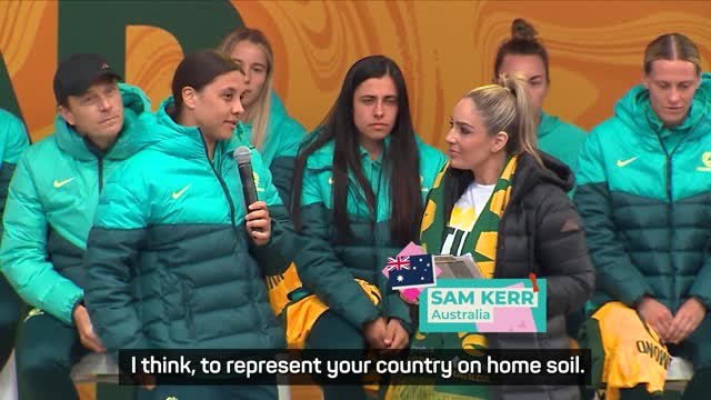 Kerr urges Matildas to show Aussie spirit at home World Cup