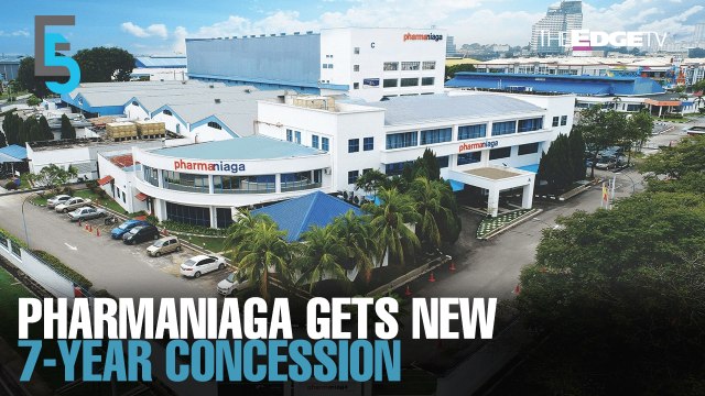 EVENING 5: Pharmaniaga gets new 7-year concession from MOH