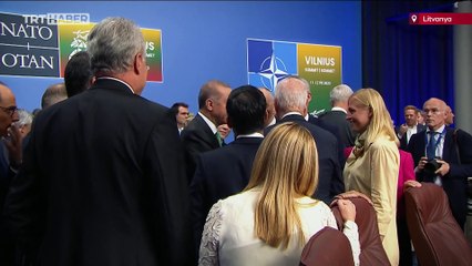 Erdoğan, NATO-Ukrayna Komisyonu'nun toplantısına katıldı