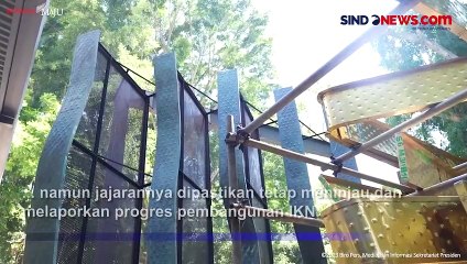 Kunjungi Galeri Milik Nyoman Nuarta, Jokowi Pastikan Pembangunan IKN Tepat Waktu