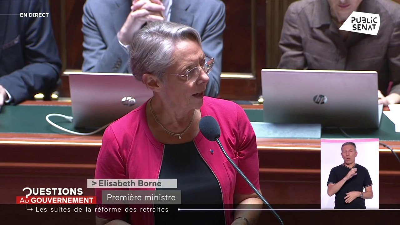 Retraites : Borne regrette que le rapport du COR ait « pu prêter à toutes sortes d’interprétations »