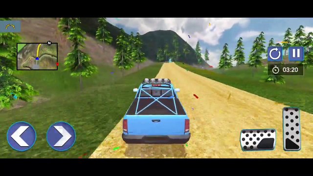 Offroad Real Jeep Driving Simulator - SUV 4x4 Mountain Drive - Android GamePlay