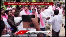 Clash Between BRS Leaders , Mayor Relative Strikes MLA Follower _ Nizamabad _ V6 News