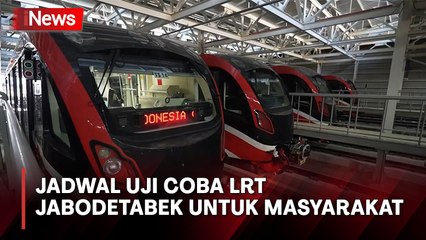 Uji Coba LRT Jabodetabek untuk Masyarakat Mulai 27 Juli hingga 15 Agustus