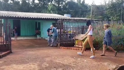 Idoso de 78 anos quebra a perna ao cair de escada no Bairro Cataratas