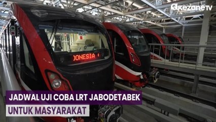 LRT Jabodetabek Lakukan Uji Coba untuk Masyarakat Mulai 27 Juli Hingga 15 Agustus