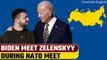 NATO Meeting: Joe Biden meets with Zelenskyy during NATO summit  | Oneindia News