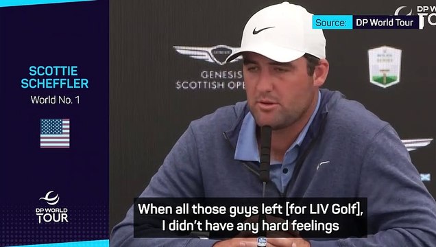 Relationships with LIV Golf players 'not fractured' - Scheffler