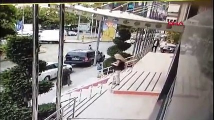 Maltepe Belediyesi'ne silahlı saldırının görüntüleri ortaya çıktı!