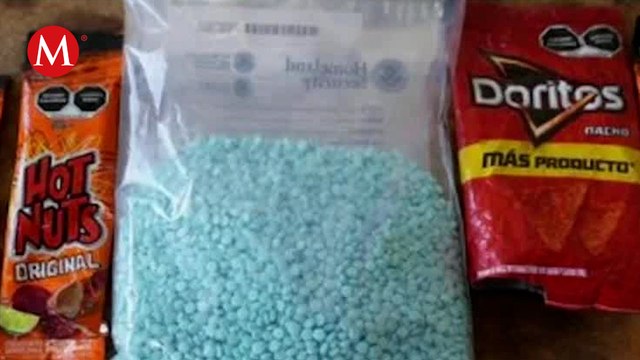 Aseguran 29 mil pastillas de fentanilo disfrazado de botanas en Nogales