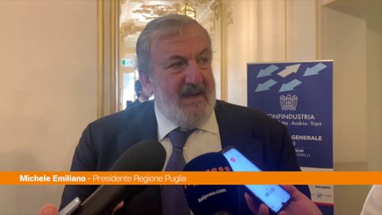 Emiliano "Non interrompere i risultati avuti dall'economia pugliese"
