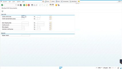 SD Release delivery block on sales order