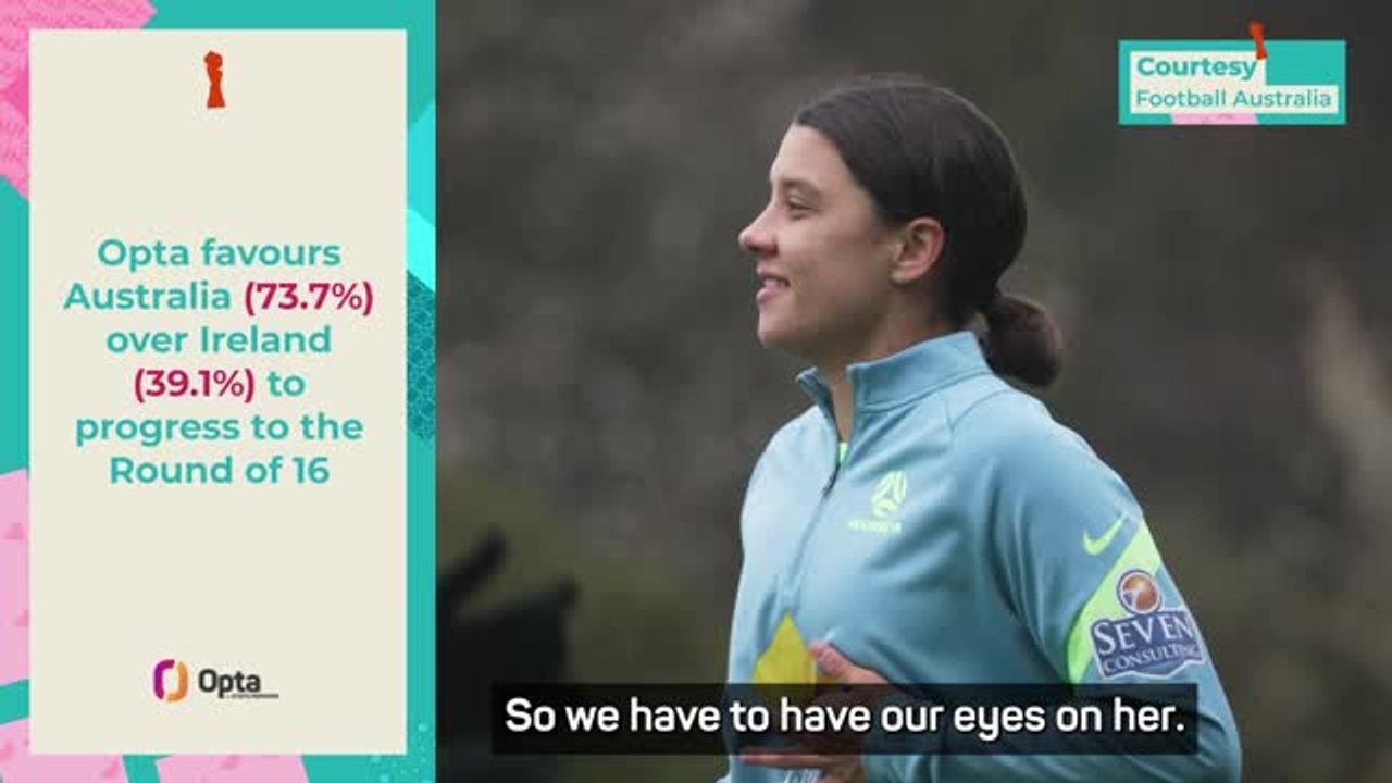 Ireland 'not nervous' about Australia World Cup clash