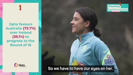 Ireland 'not nervous' about Australia World Cup clash