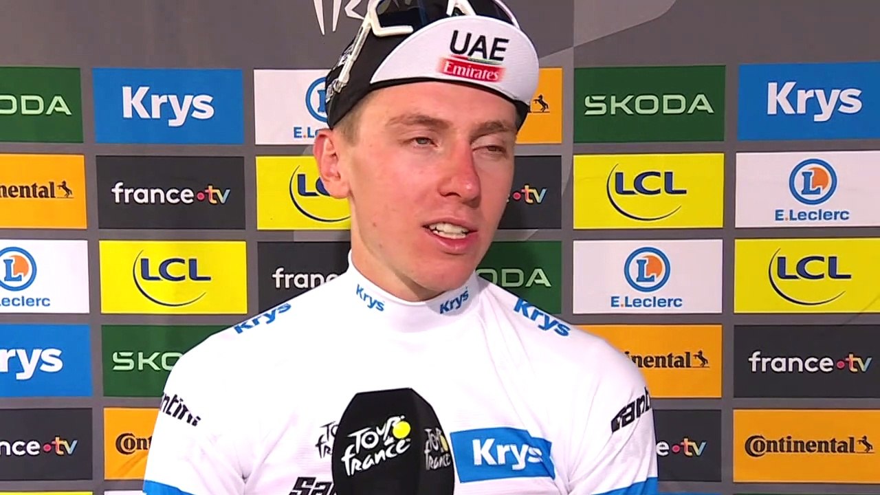 Tour de France 2023 - Tadej Pogacar : "We know that the stages ahead are super tough, so we'll have to be there, we know what we have to do"