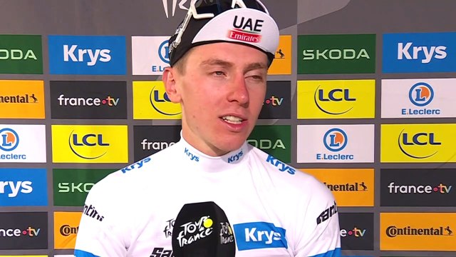 Tour de France 2023 - Tadej Pogacar : We know that the stages ahead are super tough, so we'll have to be there, we know what we have to do