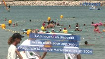 1,2,3 Nager, ou comment apprivoiser la baignade par la ville de Marseille et les JO 2024