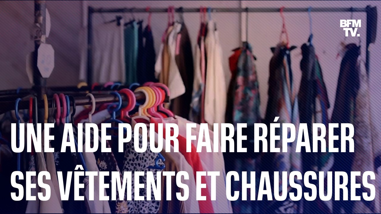 Une aide pour faire réparer ses vêtements et chaussures