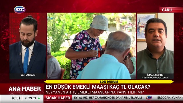 Uzman İsim Sözcü TV'de Madde Madde Anlattı! Zamlı Emekli Maaşları Ne Kadar Olacak?