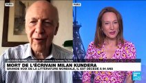 Jacques Rupnik rend hommage à Milan Kundera, un 