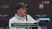 To see PGA Tour at threat 'not a great feeling' - Spieth