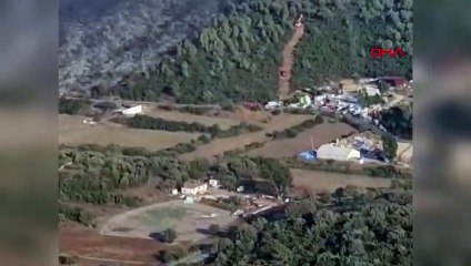 Un incendie de forêt à Muğla a été maîtrisé